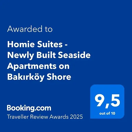 Apartment Homie - Newly Built Seaside On Bakirkoey Shore